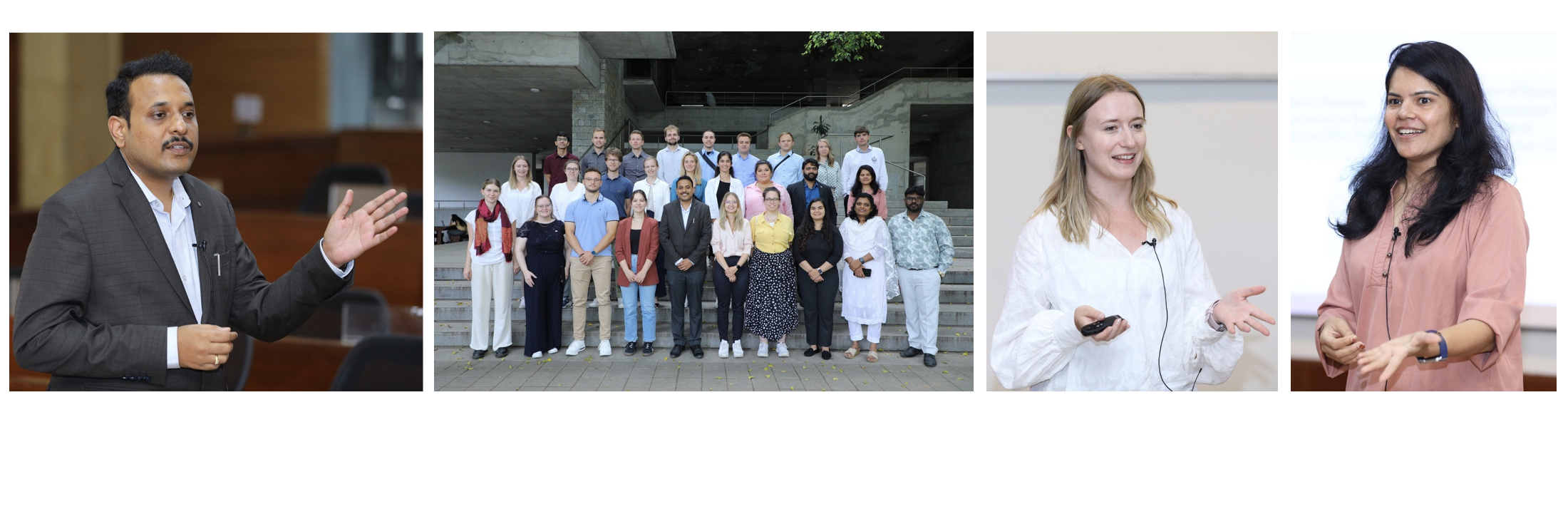 A delegation of Bavarian students visited IIMB as part of their summer school program. The visit was organized by the Bavarian-Indian Centre for Business and University Cooperation on, 03rd September 2024.