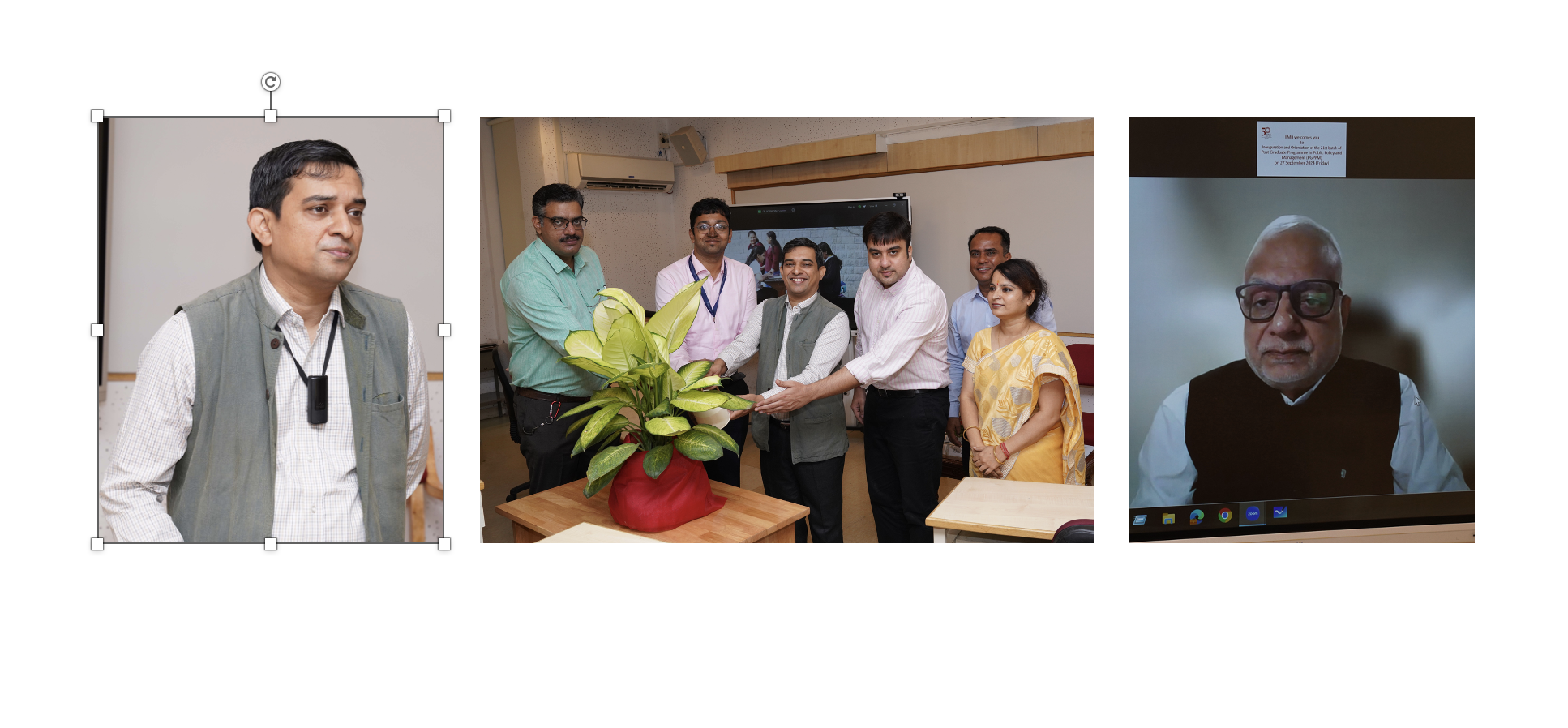 IIMB welcomed the 21st batch of participants to the Postgraduate Programme in Public Policy and Management (PGPPM) on 27th September 2024. Dr. Hasmukh Adhia, alumnus of the programme and former Finance Secretary, Govt. of India, was the chief guest.