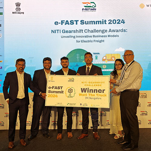 EPGP students claim joint runners-up spot in prestigious NITI Gear Sh...