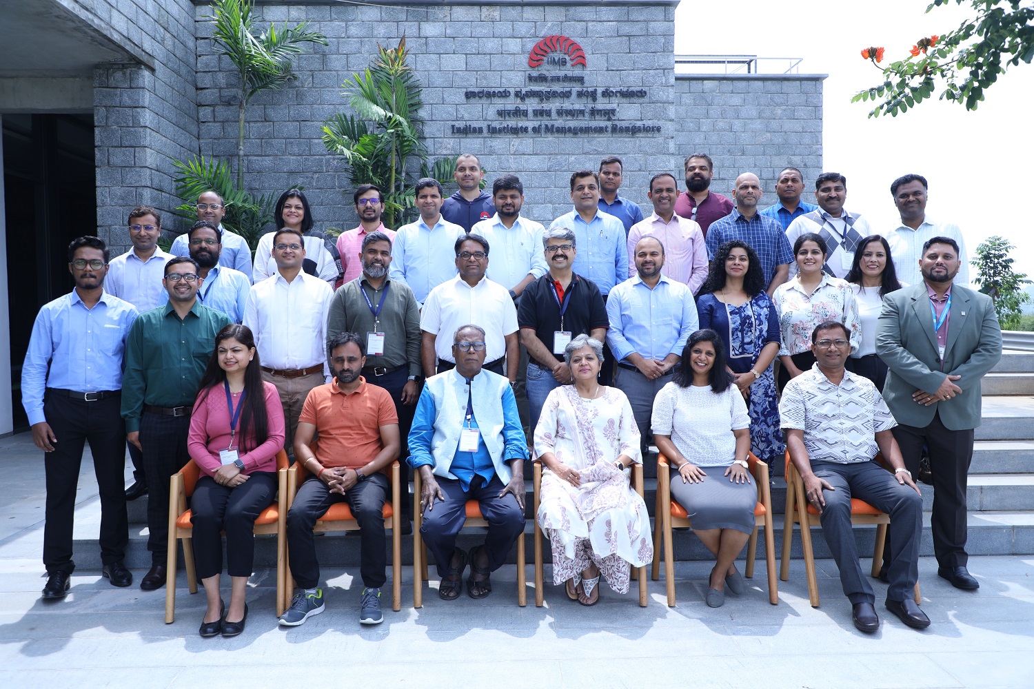 Participants of the Management Development Programme titled, ‘Storytelling for Business Managers’, with the faculty programme directors, on 25th October 2024.