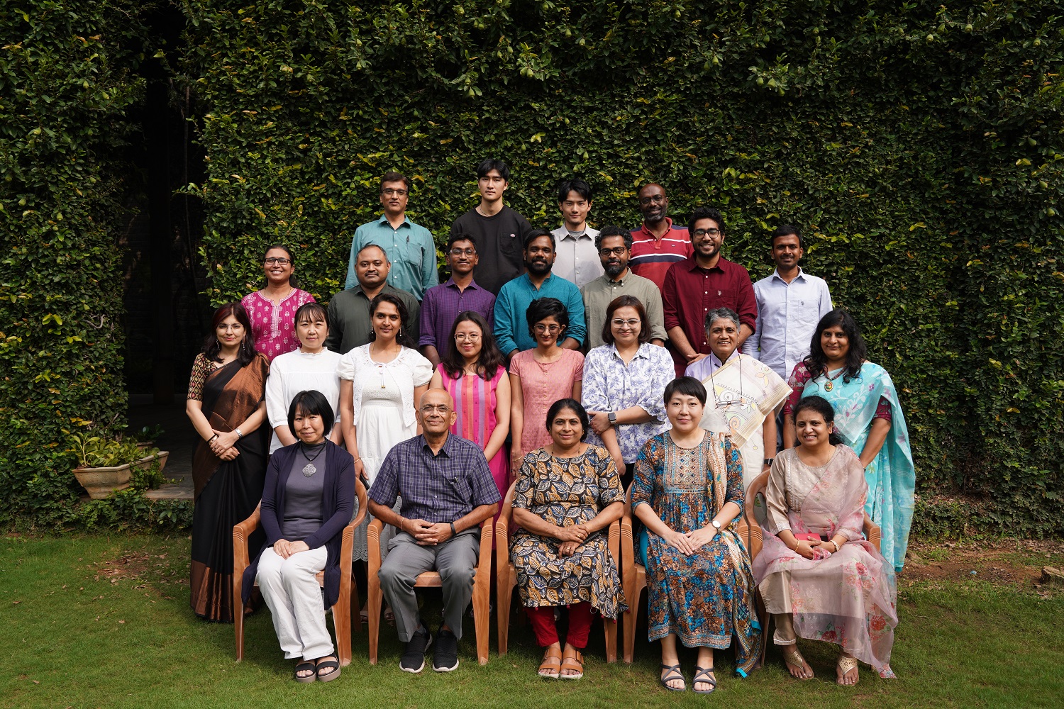 Participants of the Japanese Language workshop, with the faculty programme directors, on 25th October 2024.