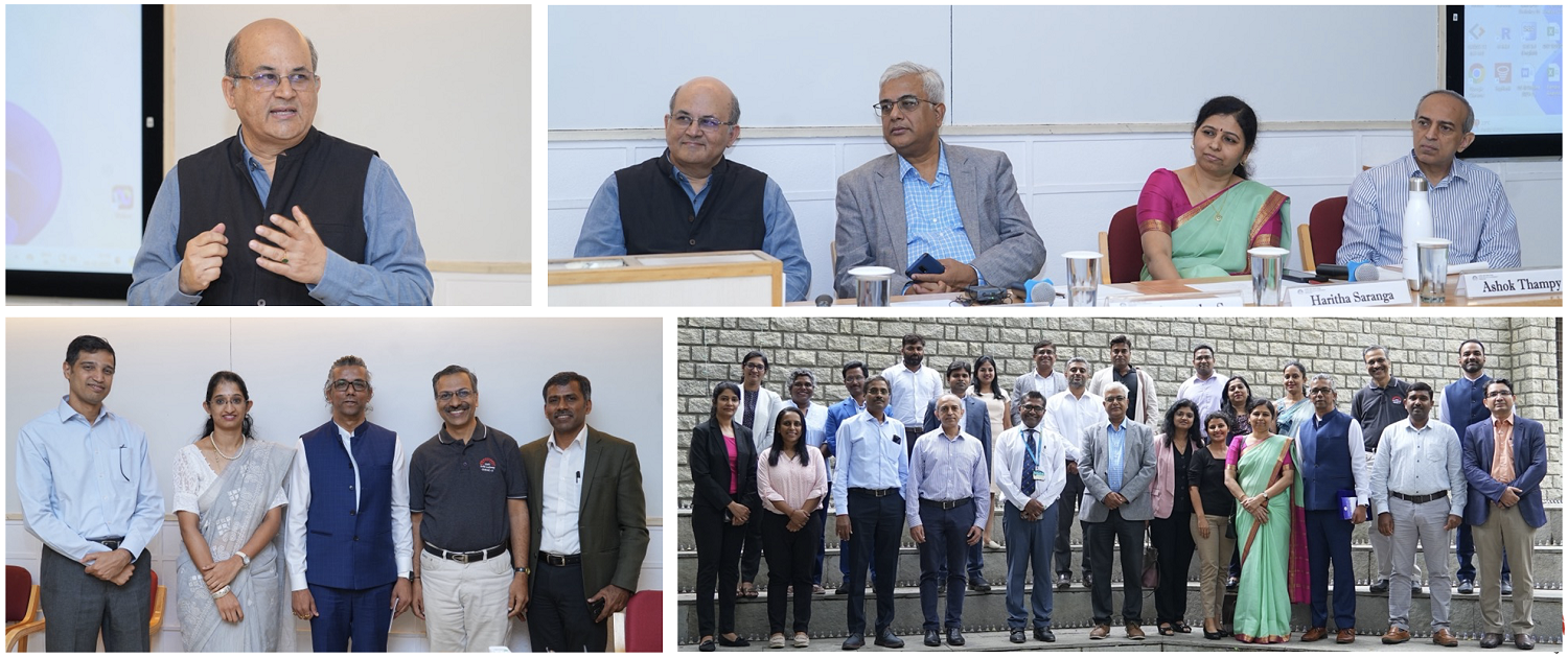 Snapshots from the GMHE (General Management Programme for Healthcare Executives) Alumni Meet 2024. As part of the meet, talks by GMHE alumni and a panel discussion on ‘The Future of Healthcare Management – Opportunities and Challenges’ were organized on 5th October 2024.