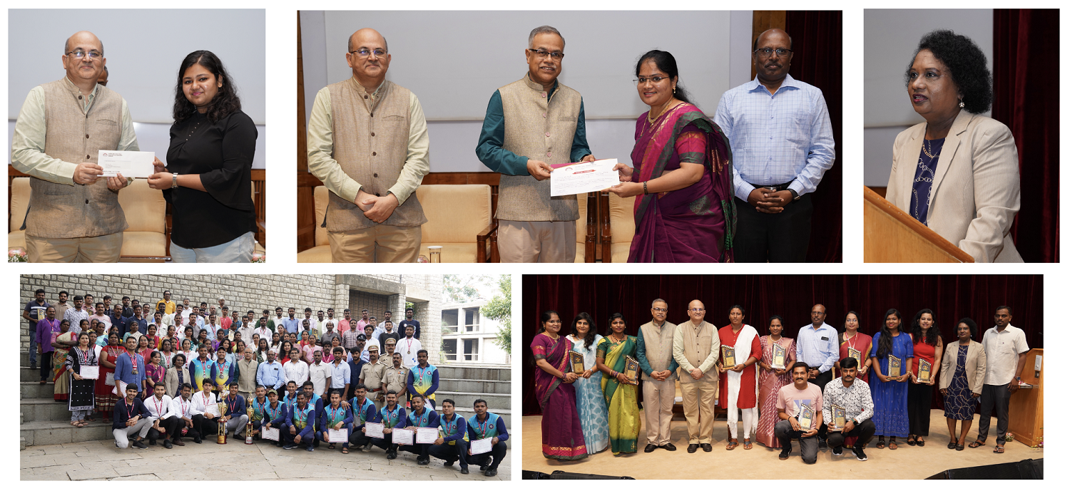 The Staff Recreation Committee and the HR department of IIMB hosted a cultural programme for the IIMB community on 25th October, 2024. Prizes for various competitions were given on the occasion. The staff also showcased their talent through various performances.