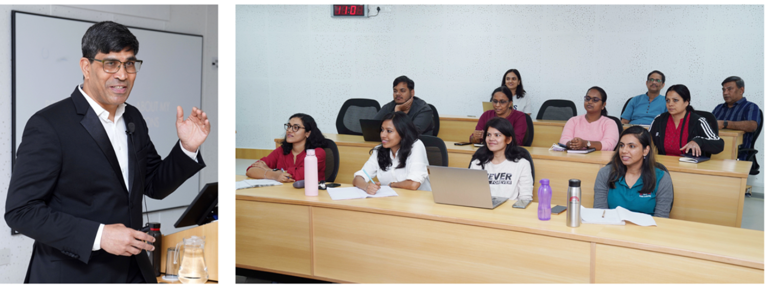 Prof. Israr Qureshi, from Australian National University, presented his paper on ‘The Role of Social Intermediation in Empowering Marginalized Communities’ at a research seminar hosted by the Office of Research and Publications at IIMB, on 28th November 2024.