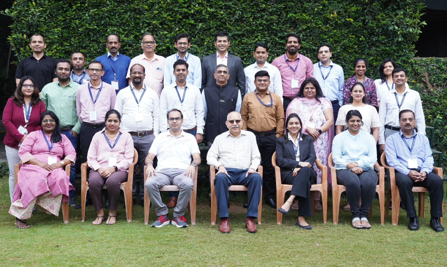 Participants of the EEP programme on Portfolio Management, with the programme directors at IIMB, on 18th November 2024.