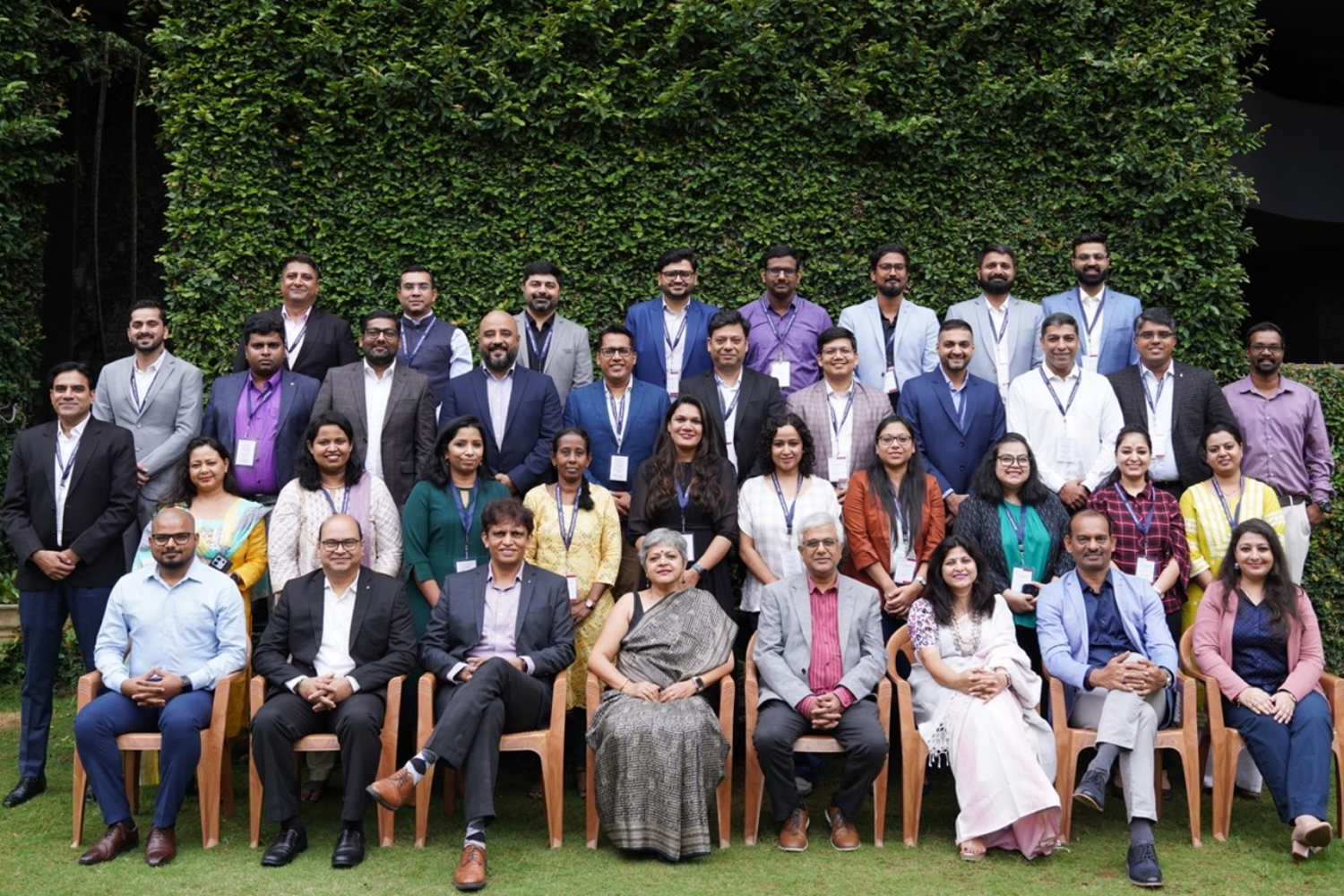 Participants of the Executive Development Programme for Randstad India, with the programme directors at IIMB, on 25th November 2024.