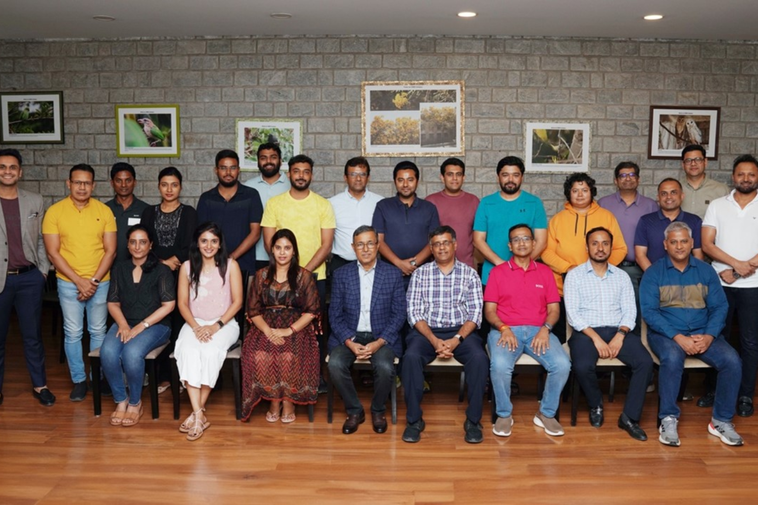 Participants of the EEP programme for CREDAI, with the programme directors at IIMB, on 14th November 2024.