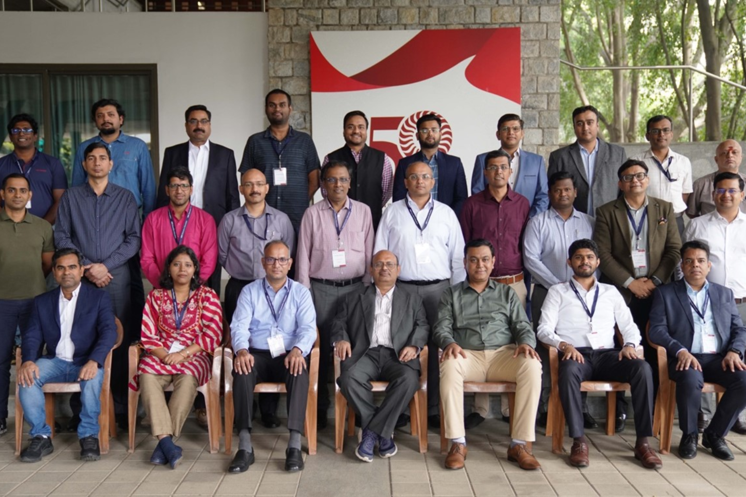 Participants of the EEP programme, ‘From Data to Decisions’, with the programme directors at IIMB, on 26th November 2024.