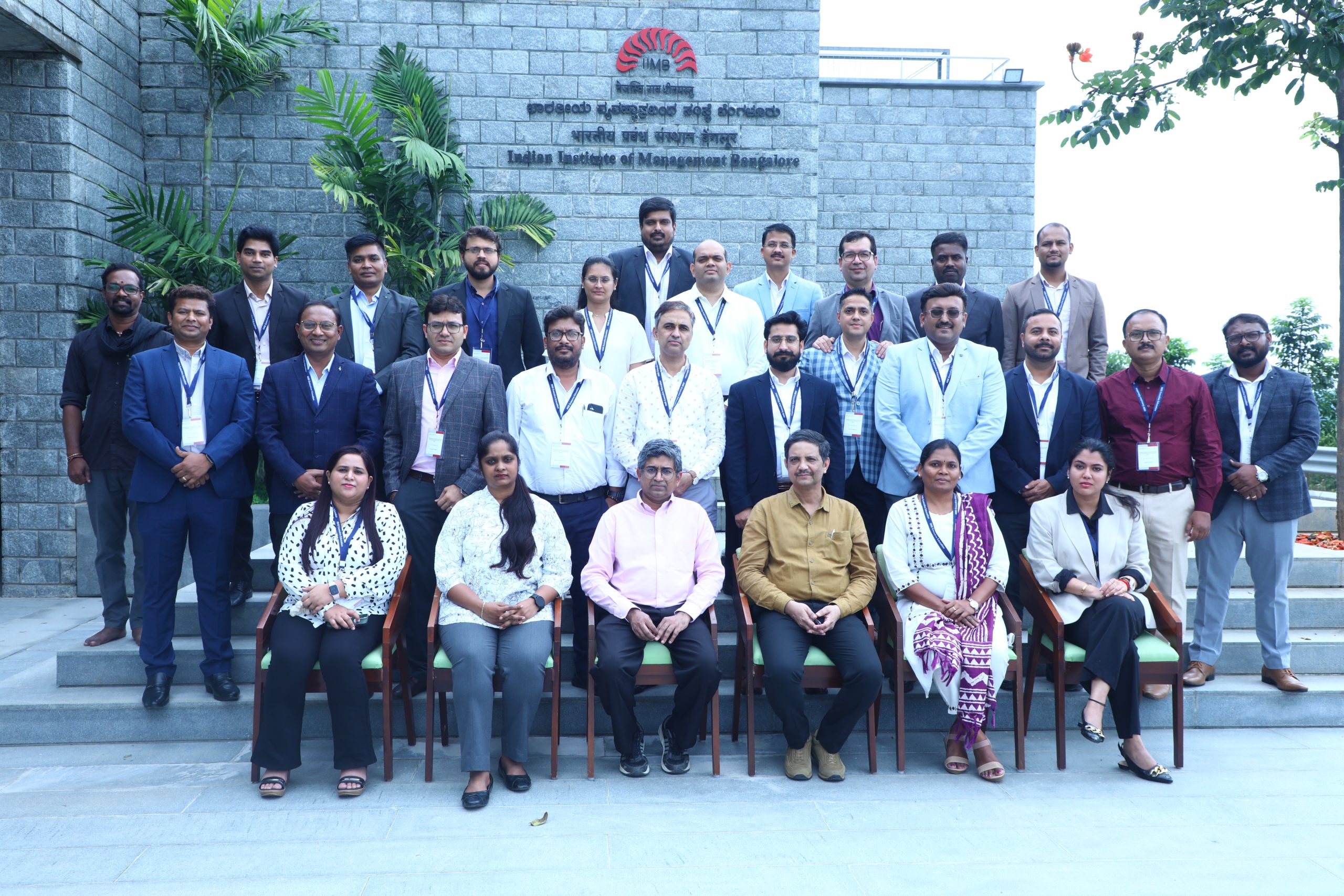 Participants of the programme for Astrazeneca Pharma India Ltd, with the faculty programme directors, on 04th December 2024.