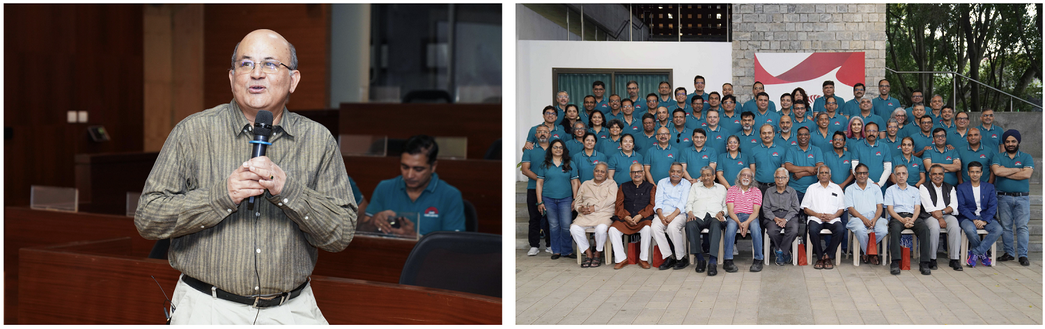 The Class of PGP 1999 celebrated their silver jubilee reunion, on campus, on 27th December 2024. IIMB Director Prof. RT Krishnan addressed them.