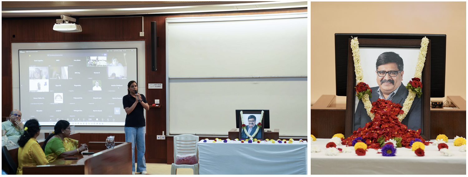 We tragically lost one of our beloved professors, Prof. Ganesh N Prabhu, on 24th December 2024. The IIMB community, including students, alumni, faculty and staff, paid tributes to him at a memorial service conducted on campus on 26th December 2024.