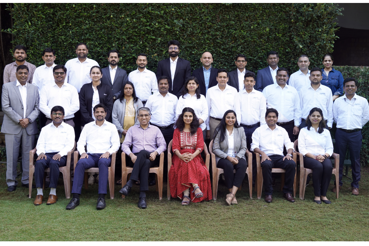 Participants of the EEP programme for Atlas Copco, with the programme directors, on 1st December 2024.