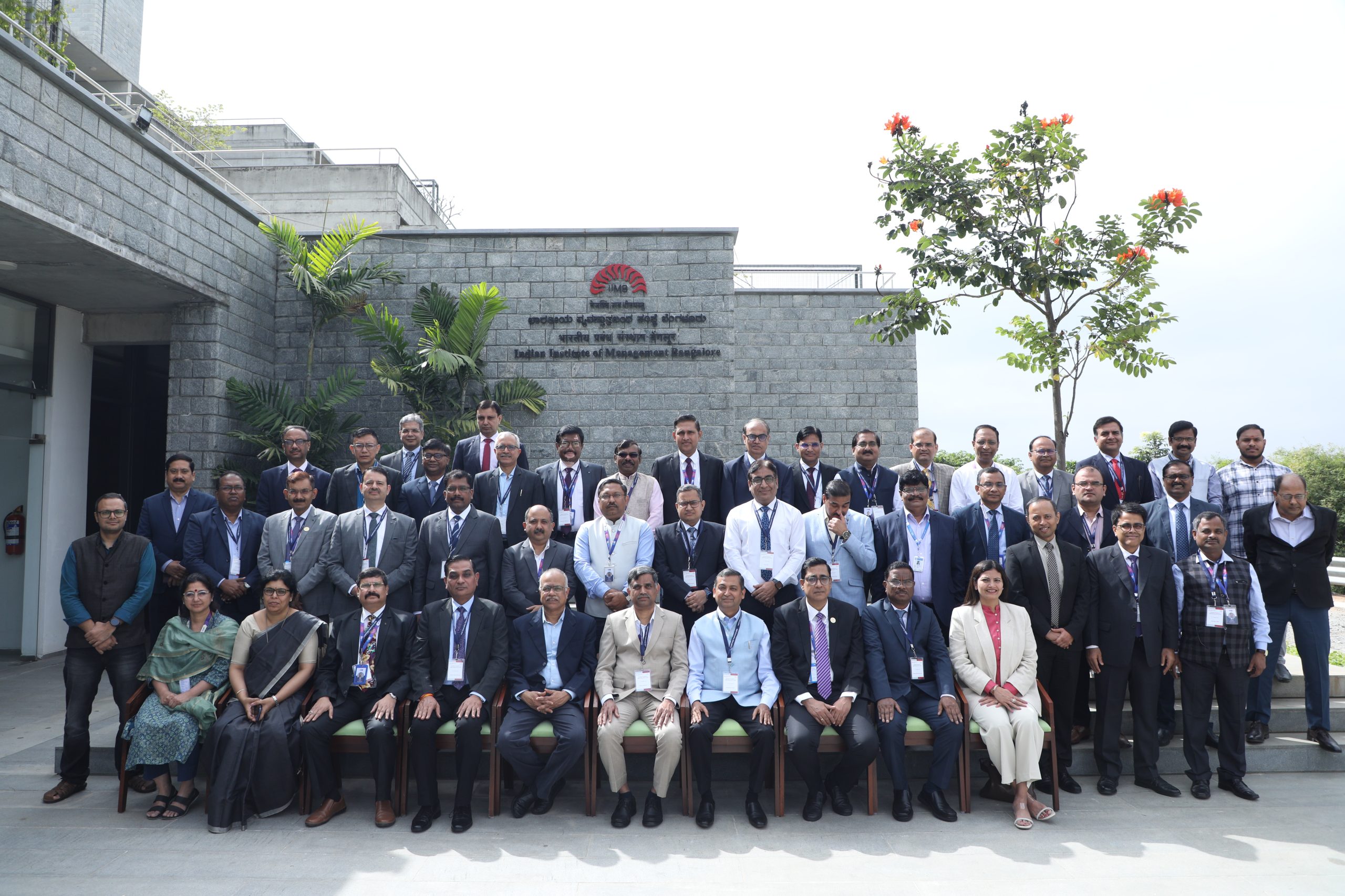 Participants of the ‘Transformational Leadership Programme for SBI’, along with the Faculty Programme Director, on 13th January 2025.
