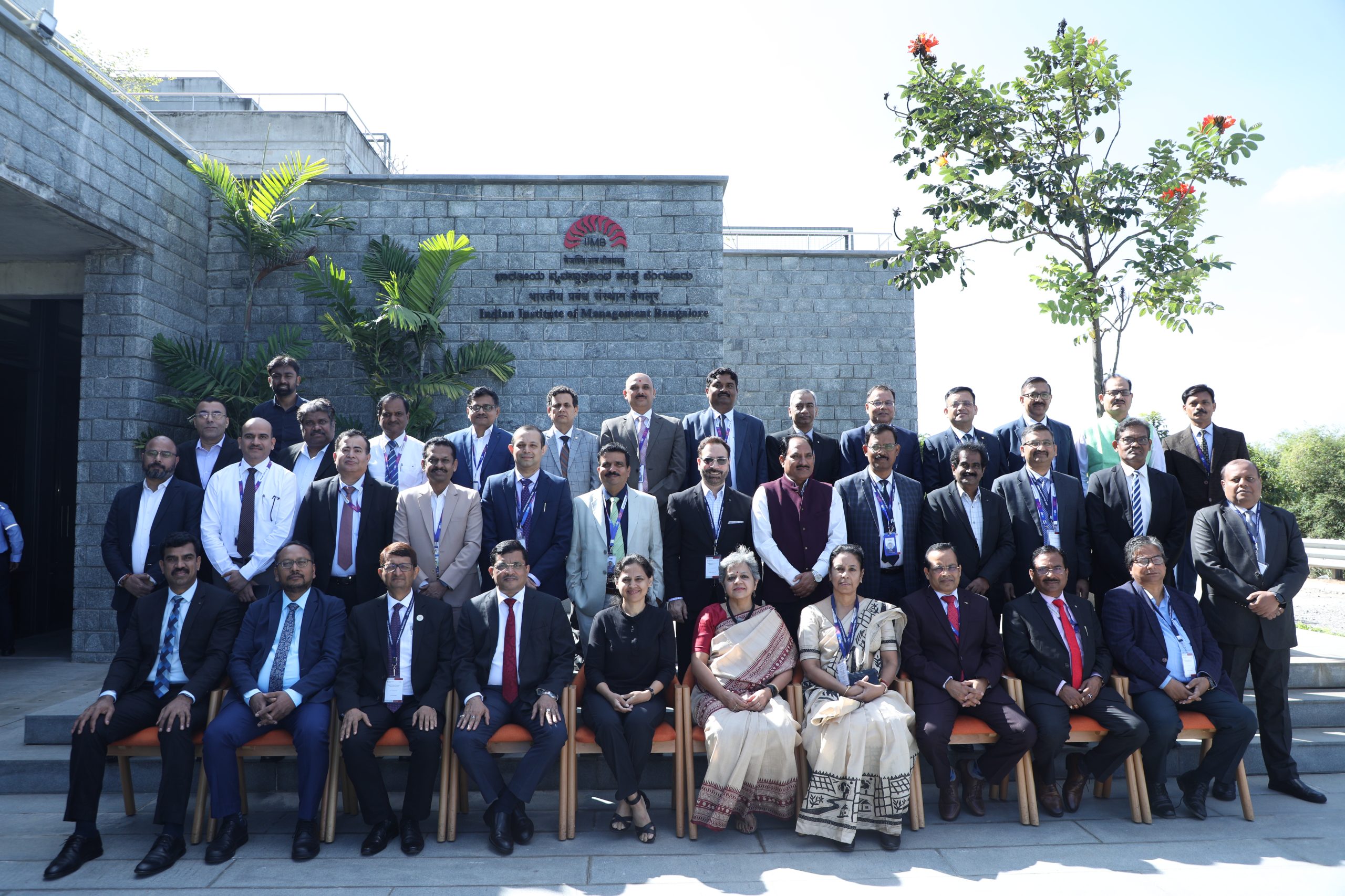 Participants of the ‘Specialized Training Programme on Human Resources for SBI’, along with the Faculty Programme Director, on 20th January 2025.
