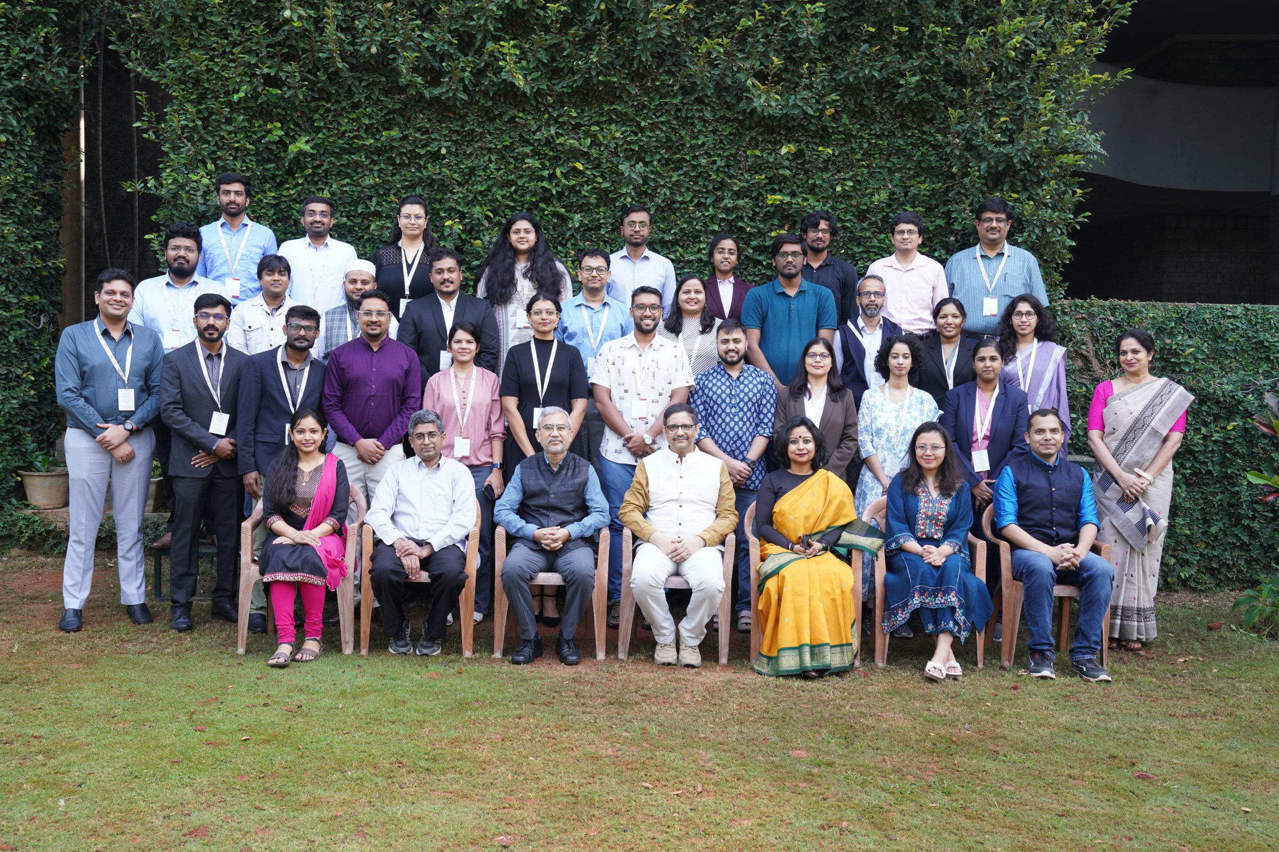 Participants of the Doctoral Consortium, along with the team from the Centre for Teaching & Learning at IIMB, on 06th January 2025.