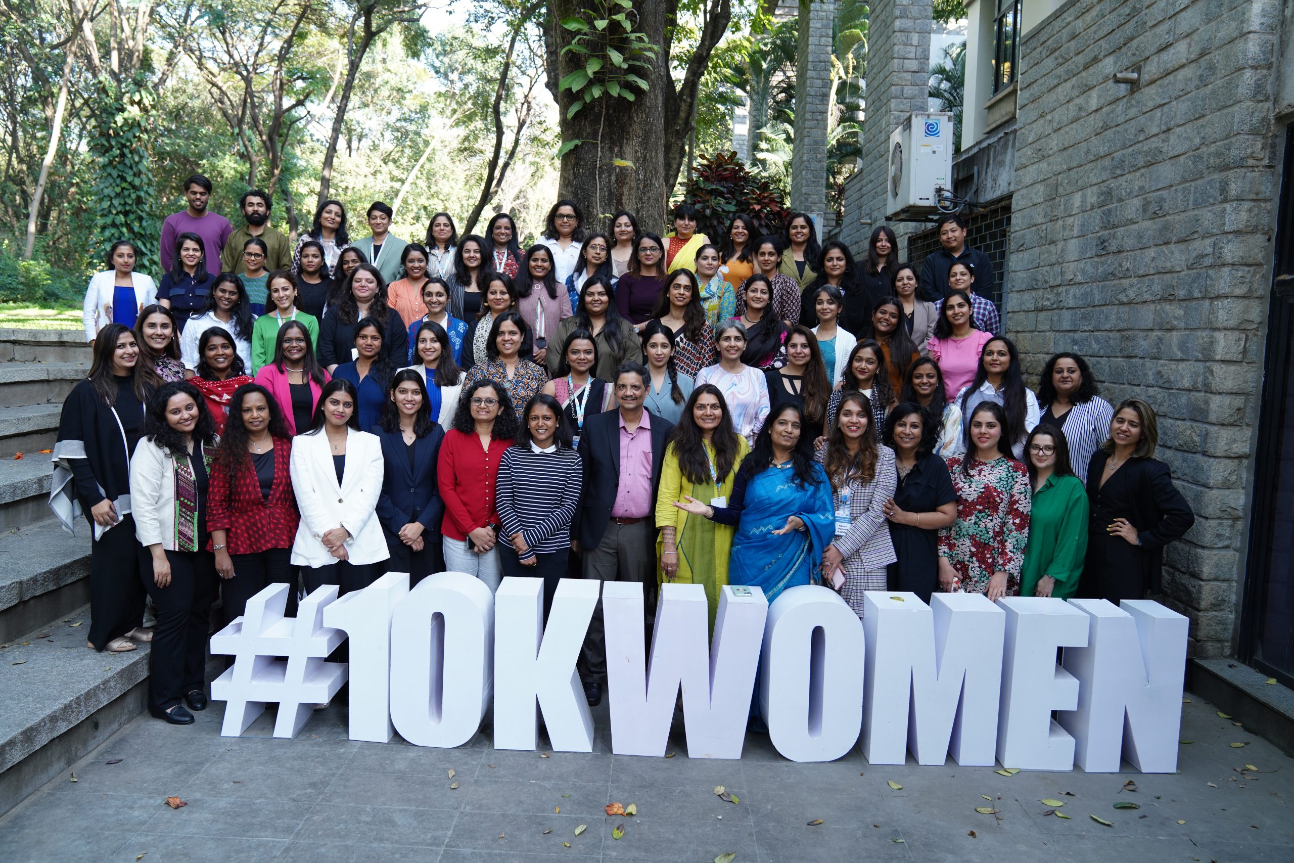 Participants of the ‘GS 10K Women Cohort – 31’, with the programme director, on 21st September 2025.