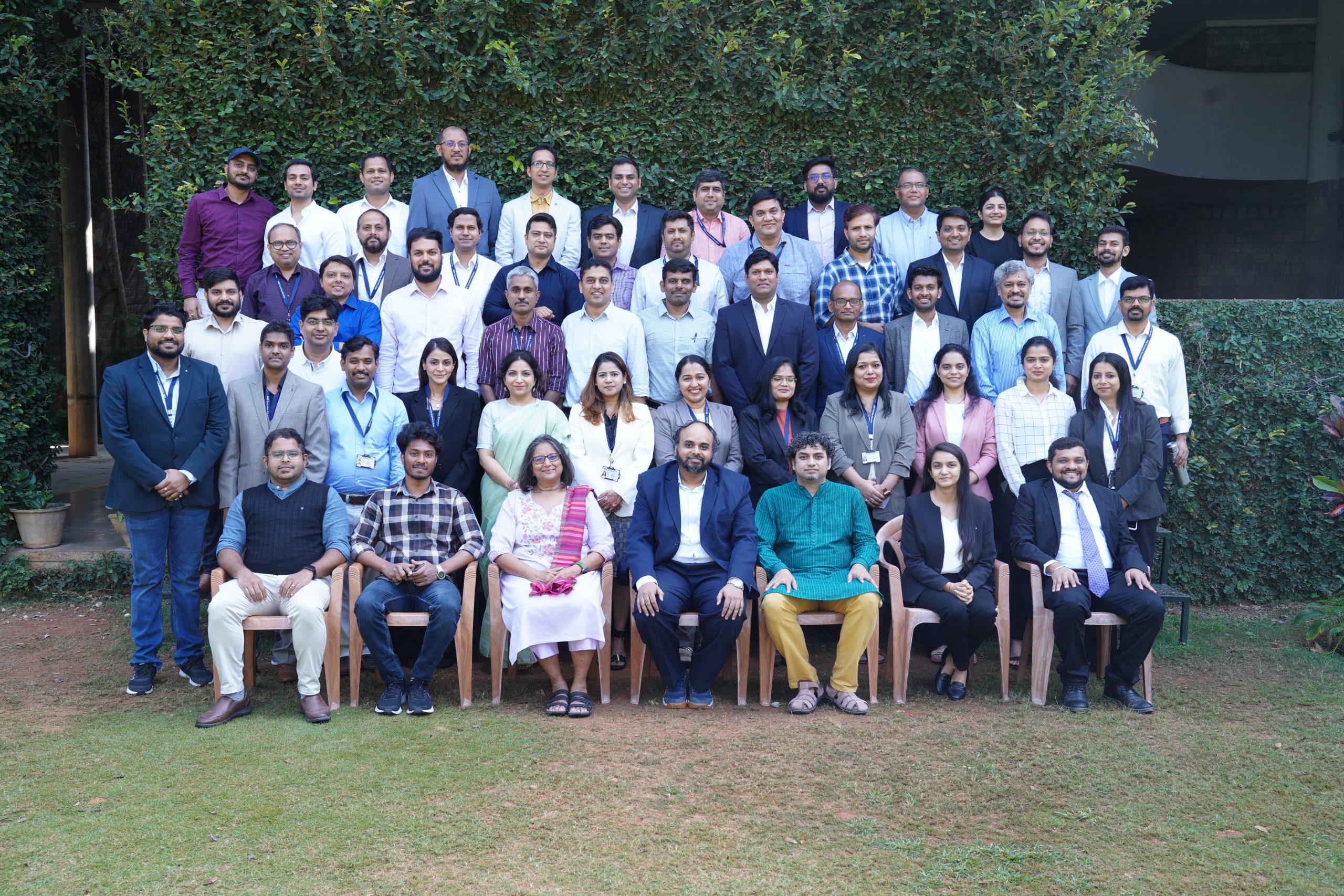 Participants of the Executive Education Programme, ‘EGMP 72’, along with the Faculty Programme Directors, on 24th January 2025.