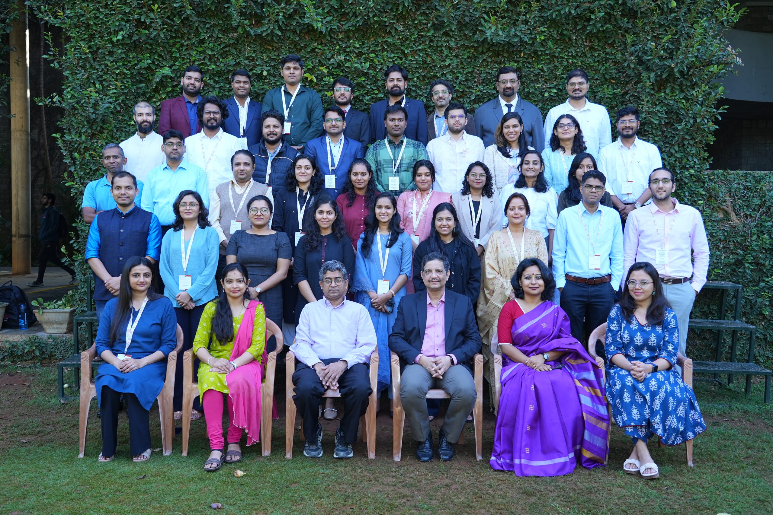 Participants of the Doctoral Consortium, along with the team from the Centre for Teaching & Learning at IIMB, on 20th January 2025.