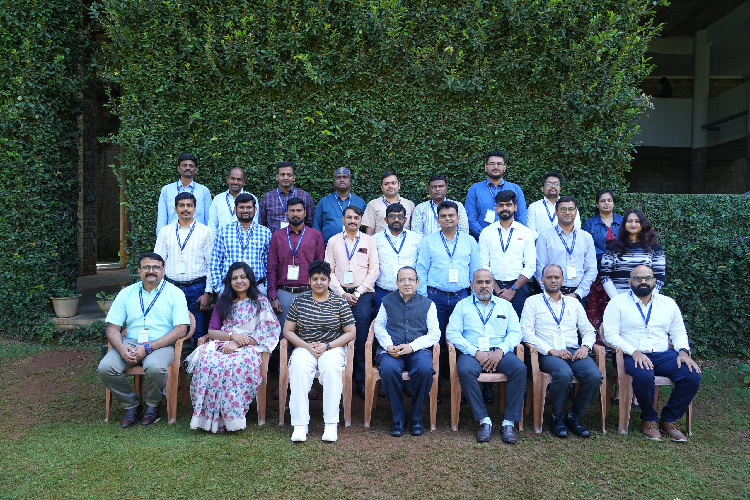 Participants of the ‘Leadership Development Programme for ABB Ltd’, along Faculty Programme Director, on 20th January 2025.