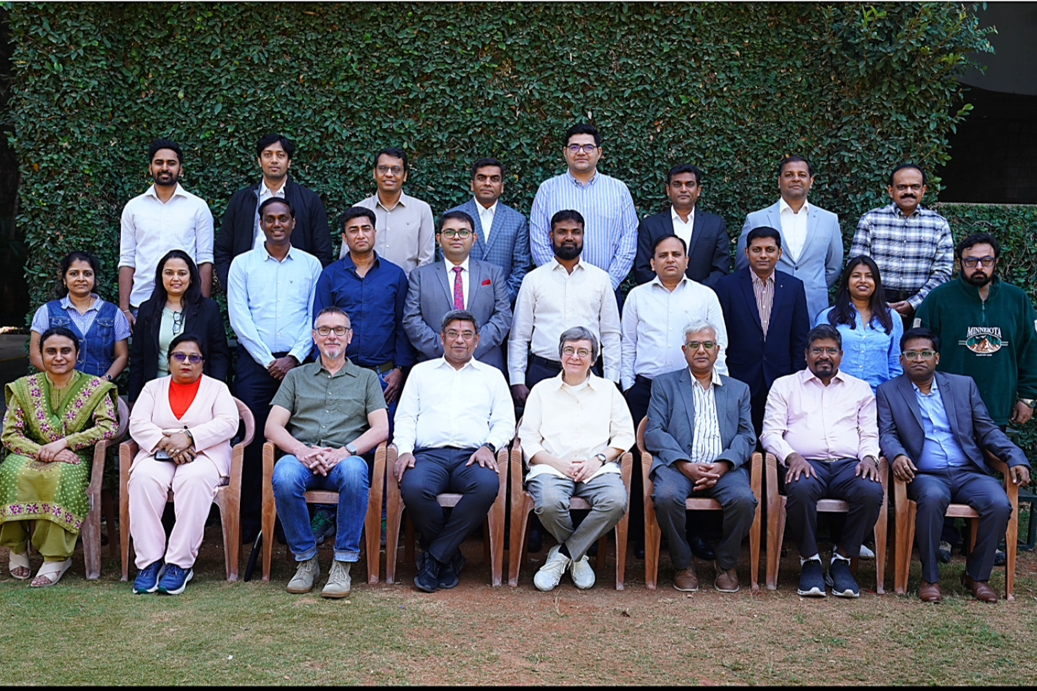 Participants of Batch 6 of the Exec Ed programme, ‘Leading Digital Transformation’, with the faculty programme directors, on 17th February 2025.