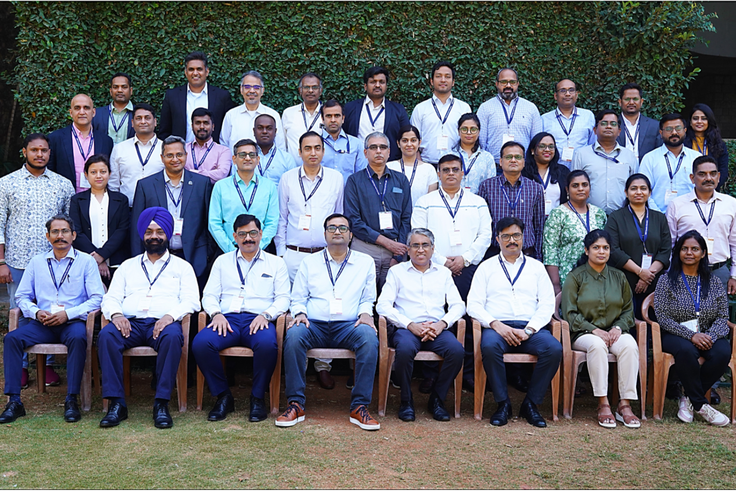 Participants of the Exec Ed programme, ‘Strategic Management of Innovation’, with the faculty programme directors, on 17th February 2025.