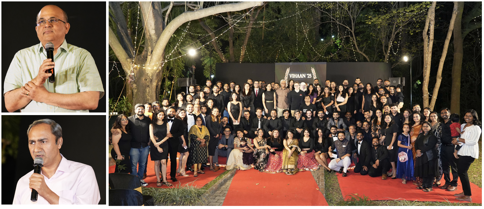 A year well spent: Students of the one-year Executive Post Graduate Programme in Management, with their families, at their farewell, Vihaan’25, on 24th February 2025. The IIMB Director and the Chairperson of the programme addressed them.