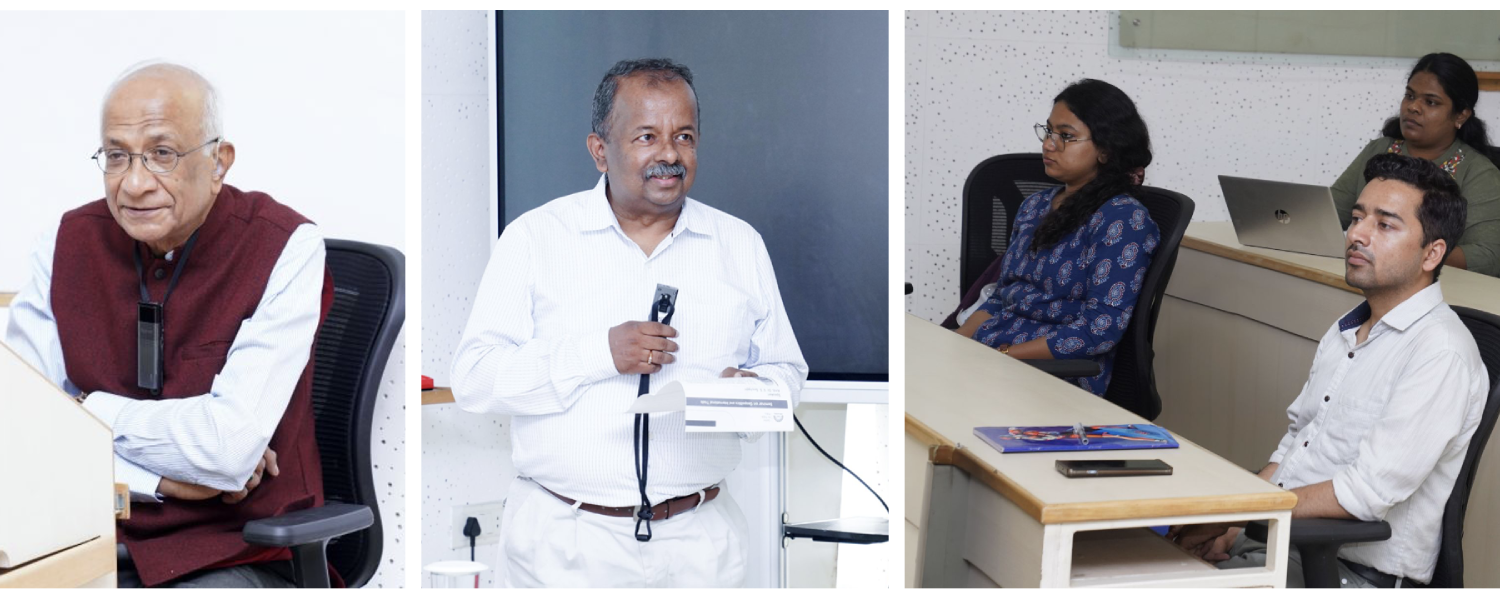 Dr. Villur S Seshadri, I.F.S. (Retd.), Senior Fellow at the Delhi Policy Group, delivered a talk on ‘Geopolitics and International Trade’, at a seminar organized by the Centre for Public Policy at IIMB, on 22nd April 2025. He discussed the growing complexities surrounding WTO compliance and addressed India’s trade imbalance with China. He also shed light on emerging trends such as reciprocal tariffs, national security-led trade policies, and highlighted how India is navigating this evolving landscape through bilateral agreements and policy innovation.