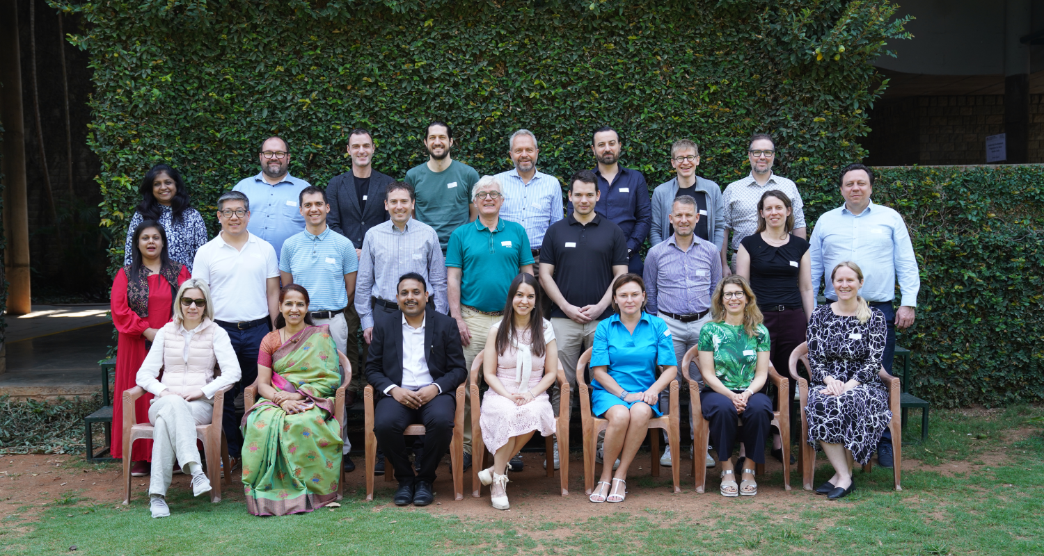 Participants at the Rochester Bern seminar along with Prof. Deepak Chandrashekar, on 09th April 2025.