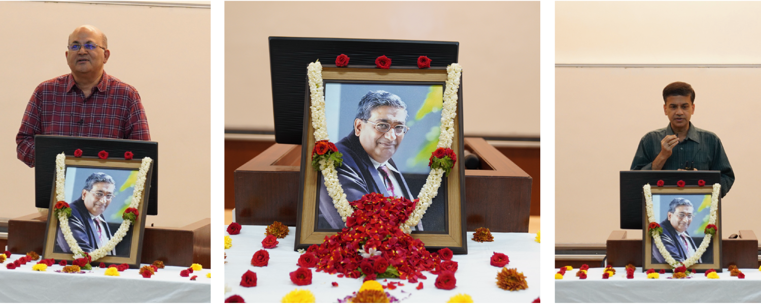 TRIBUTE: The IIMB community celebrated the life and achievements of Professor M.R. Rao, in a touching programme, on May 27th. Led by Professor Rishikesha T. Krishnan, Director, and Professor Sourav Mukherji, Dean Alumni Relations & Development at IIMB, senior faculty members and retired faculty, in person and online from different parts of the world, alumni, students and staff members recalled Professor MR’s sterling qualities, academic brilliance and administrative prowess. They took an emotional walk back in time to remind us of Professor MR’s contributions to the IIMB community, and to the world of management education. Prof. MR was remembered with gratitude for his role as a mentor, with fondness for his readiness to be a trusted friend in times of need, with admiration for his handling of tough situations as head of an institution, and with warm smiles for his childlike joy when sampling the simple pleasures of life. IIM Bangalore owes a debt of gratitude to institution builders like Professor M.R. Rao.