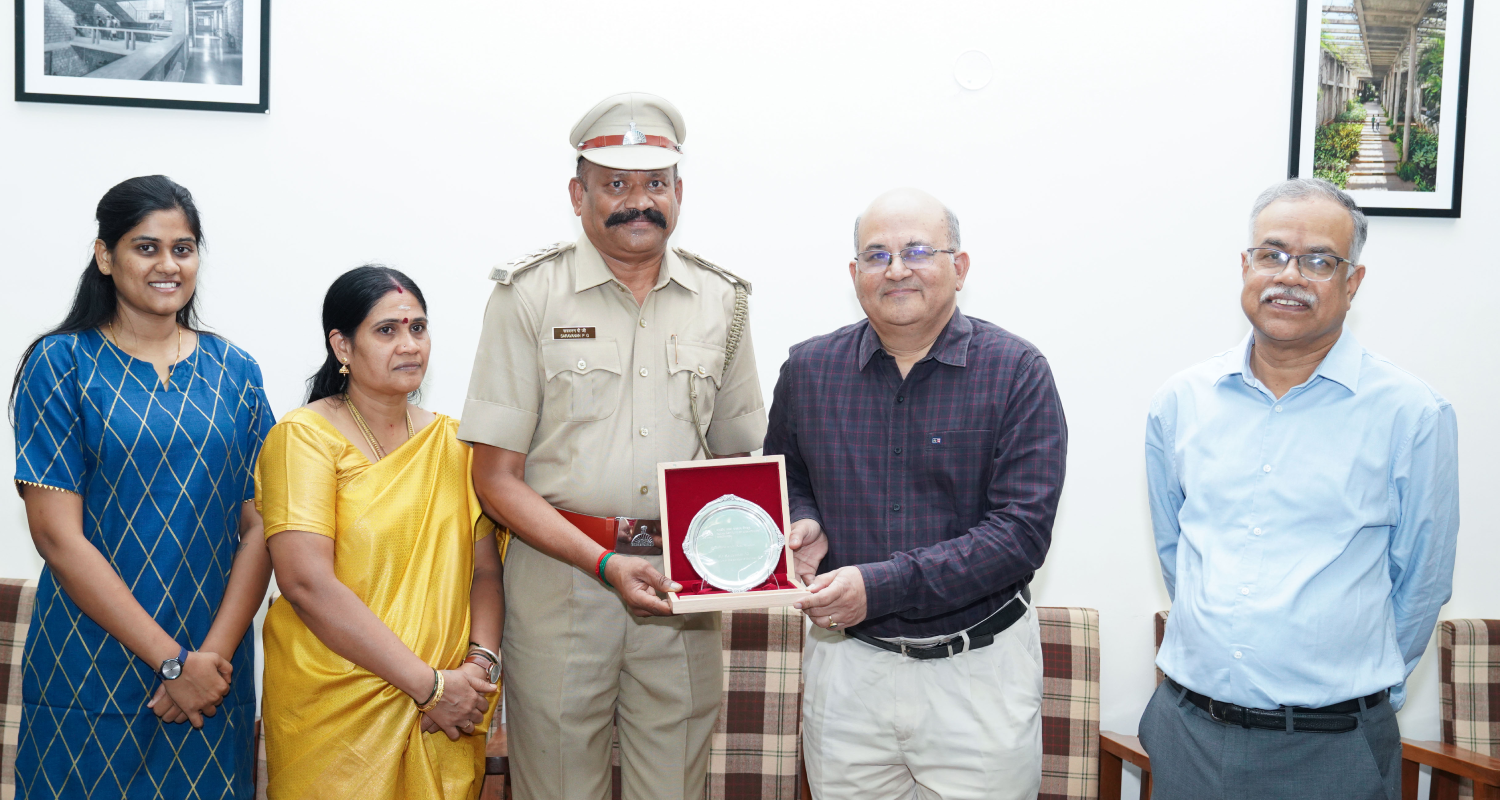 P G Saravanan is a Security Supervisor at IIM Bangalore, retired from the services of the Institute on 31st May 2025.