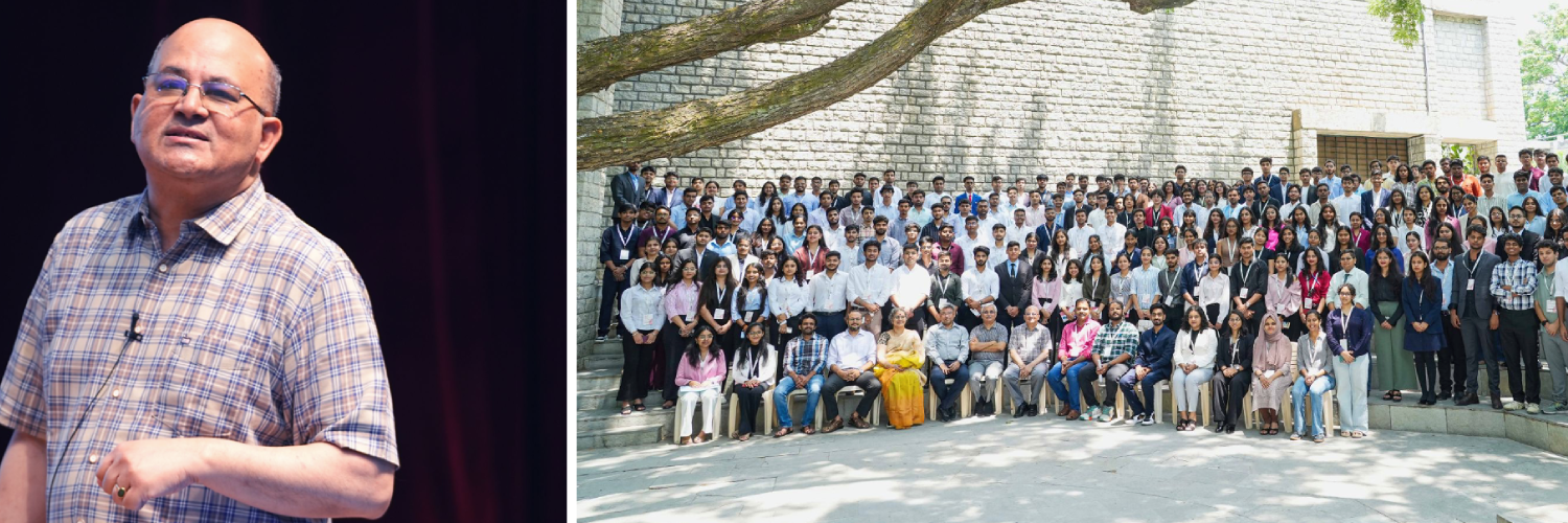 Prof. Rishikesha T Krishnan, Director, IIM Bangalore, inaugurated Nova Unplugged, the Campus Immersion Program for students of the BBA in Digital Business & Entrepreneurship, on 10th May 2025. IIMB faculty members led engaging sessions on digital transformation, inclusive tech, and the impact of generative AI for the cohort of BBA (DBE) students.