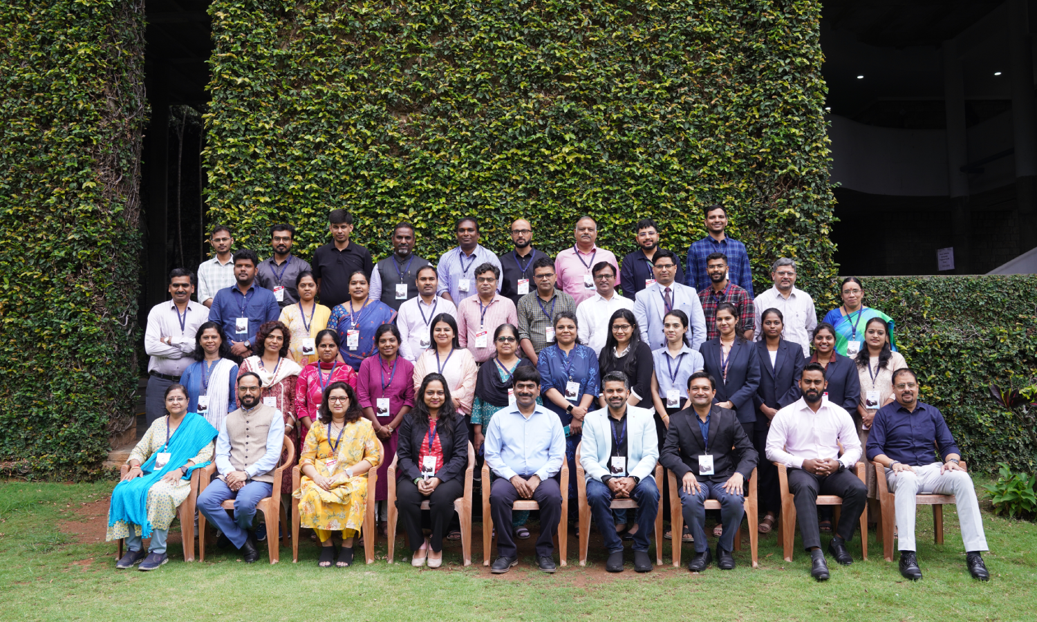 Participants of the Faculty Development Programme (FDP) on ‘Machine Learning with Business Applications’, along with programme director Prof. U Dinesh Kumar, on 19th May 2025.