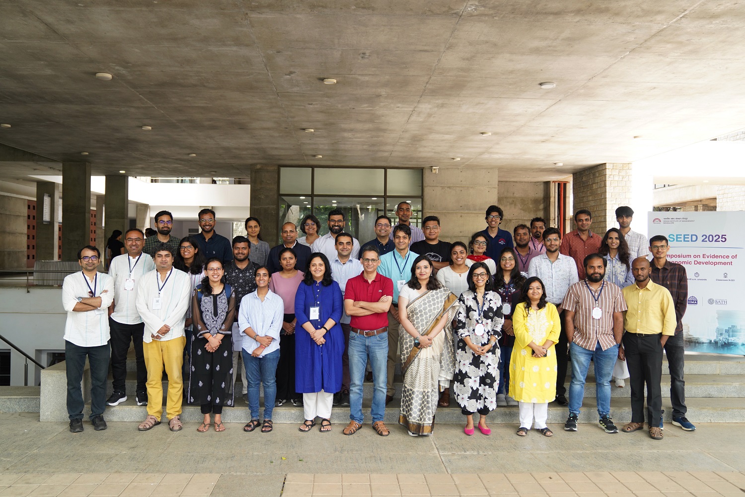 The Economics area at IIMB hosted the 2nd edition of the Symposium on Evidence of Economic Development (SEED) on 28th and 29th June 2025. The forum brought together researchers and practitioners from leading institutions to present empirical research on the dynamics of behaviour, firms, and development.