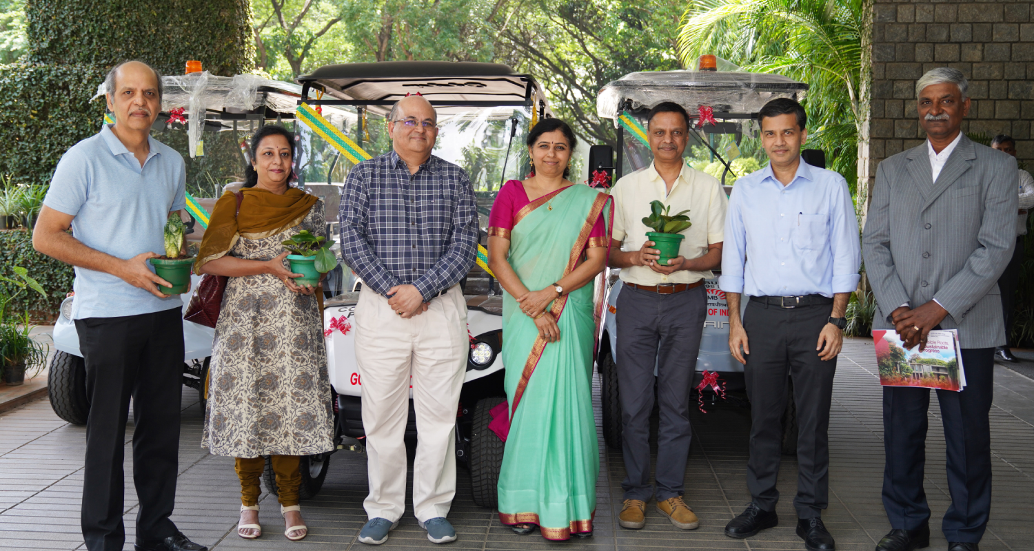 IIMB reaffirmed its commitment to climate responsibility with the launch of the IIMB Sustainability Report, a core course on Responsible Business, and a fleet of EVs on World Environment Day.