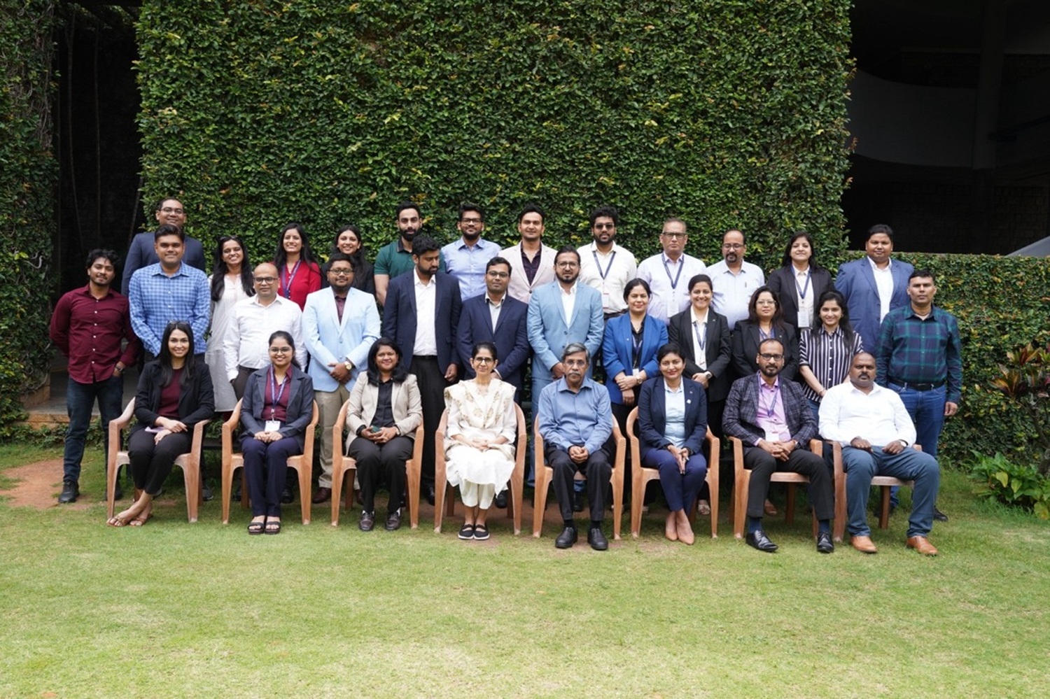 Participants of the ‘Certified People Leader Program’, along with the Programme Directors, Prof. Mukta Kulkarni and Prof. P.D. Jose, on 31st July 2025.