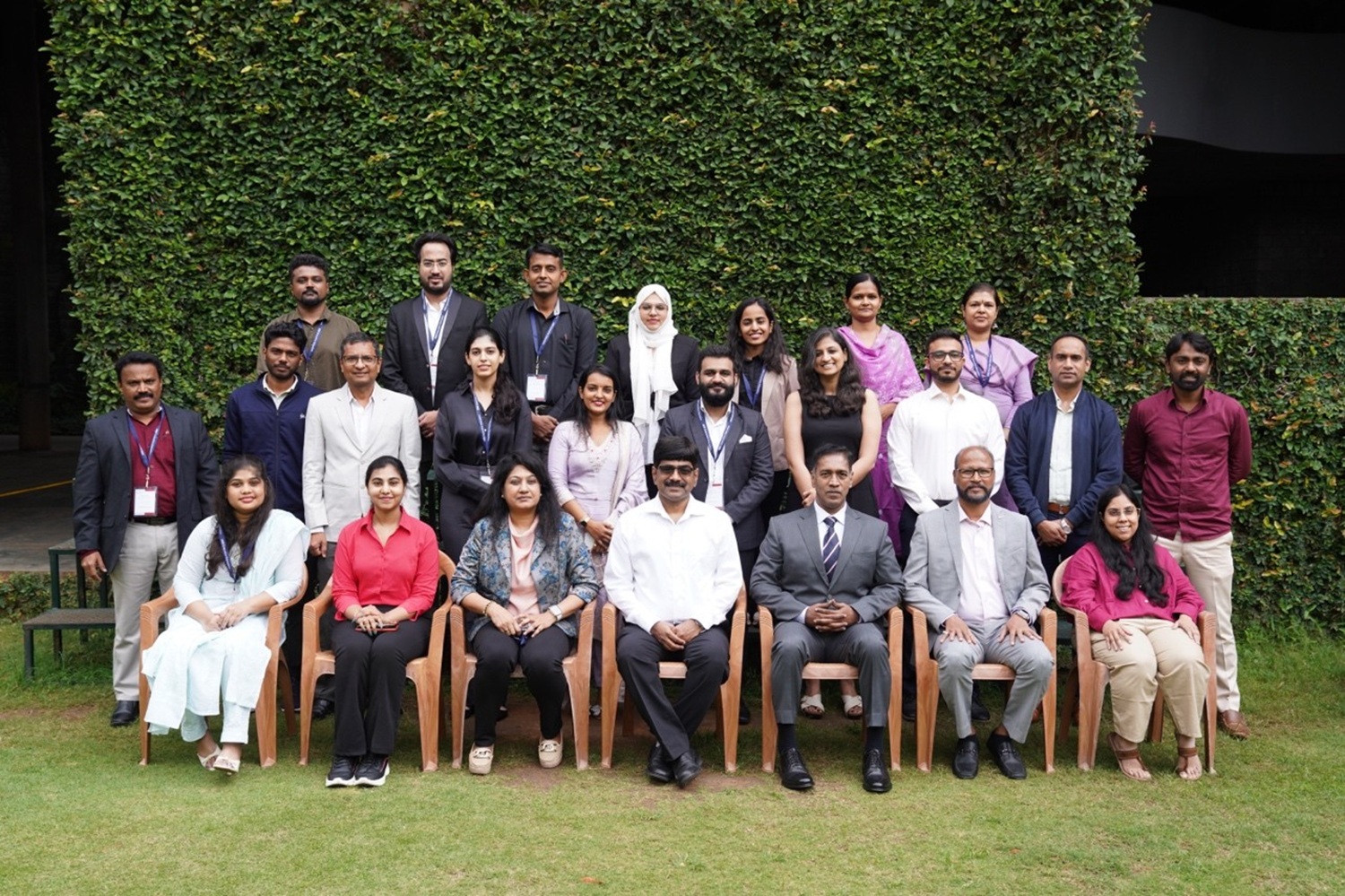 Participants of the Executive Programme for Business Analytics - The Science of Data Driven Decision Making, along with the Programme Director, Prof. U Dinesh Kumar, on 28th July 2025.