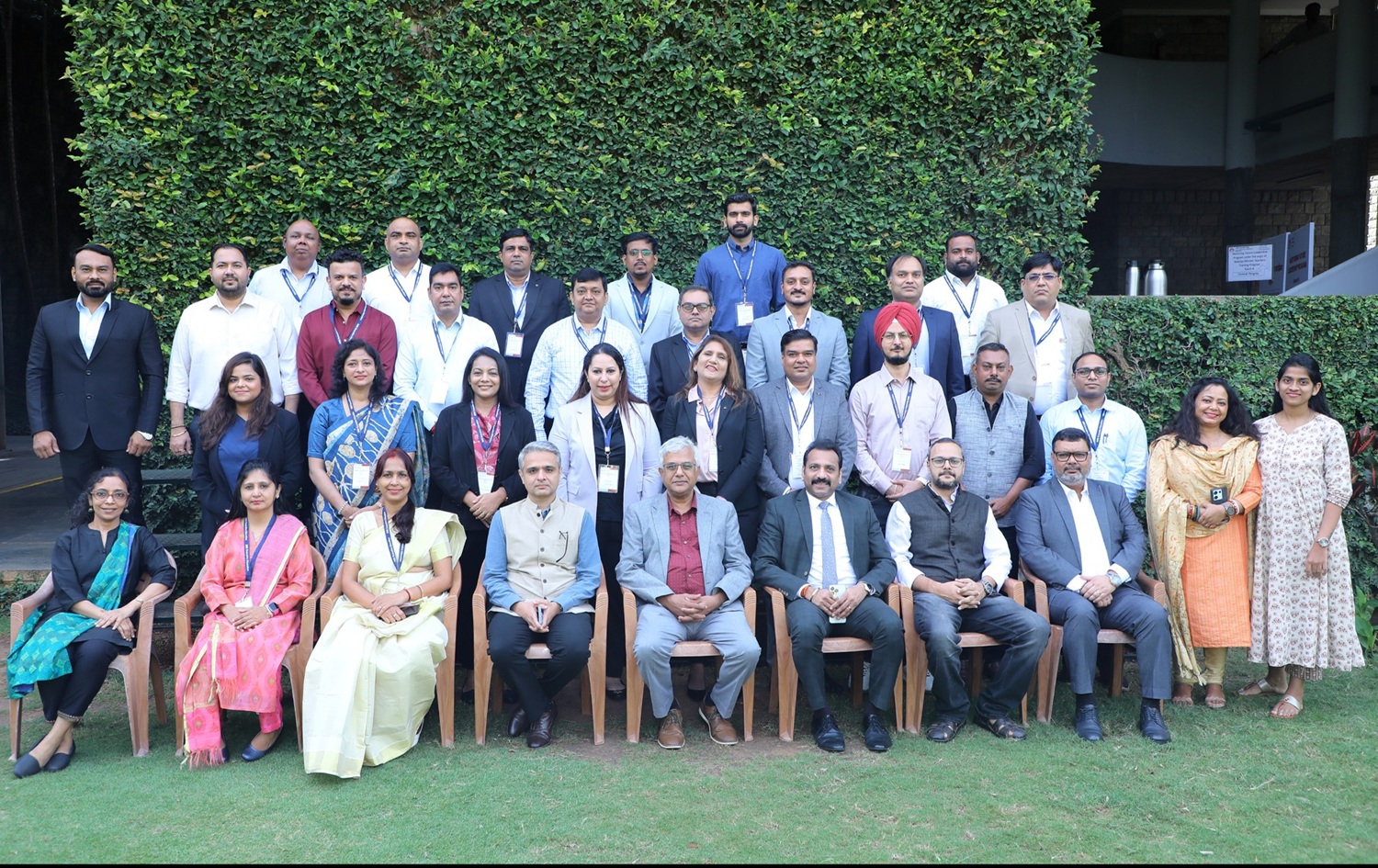Participants of Management Development Programme for HDFC Life, with the programme directors, on 25th August 2025.