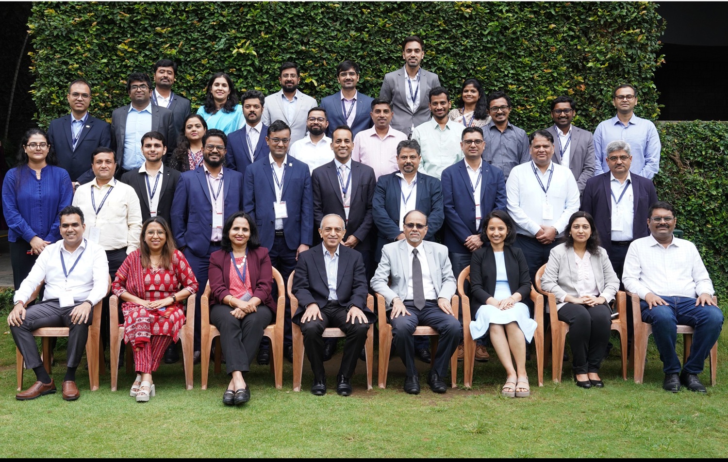 Participants of the Exec Ed Programme on ‘Mergers & Acquisitions, Corporate Restructuring, Buyouts and Divestitures’, with the faculty programme director, Prof. Ashok Thampy, on 18th August 2025.