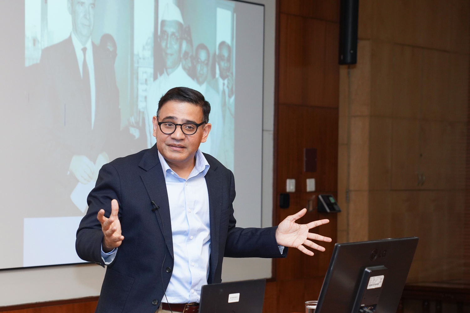Vikram Raghavan, international lawyer and development practitioner, spoke on ‘Policy-making in a multilateral world: some reflections from history and practice’, at the XX International Conference on Public Policy & Management, at IIMB, on 21st August 2025.