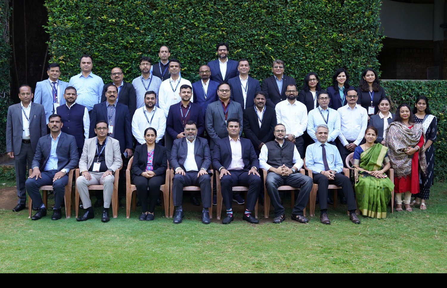 Participants of the Management Development Programme for HDFC Life, along with the faculty programme director, Prof. Shankhadeep Banerjee, on 08th September 2025.