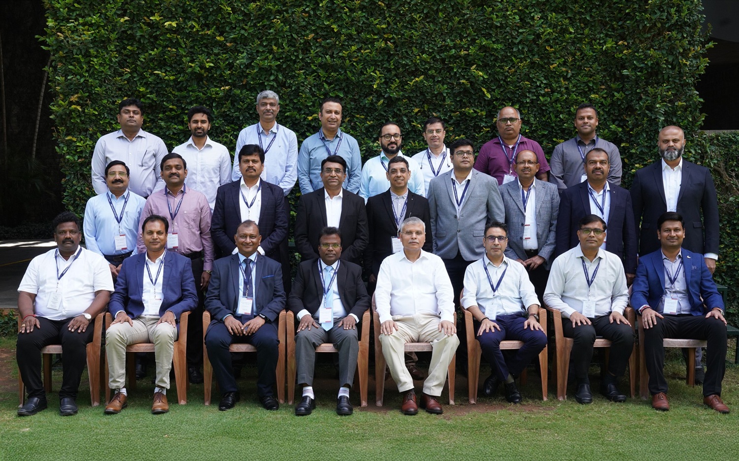 Participants of the Leadership Development Programme, ‘JKO – Ready2Lead’, along with the faculty programme director, Prof. D Krishna Sundar, on 08th September 2025.