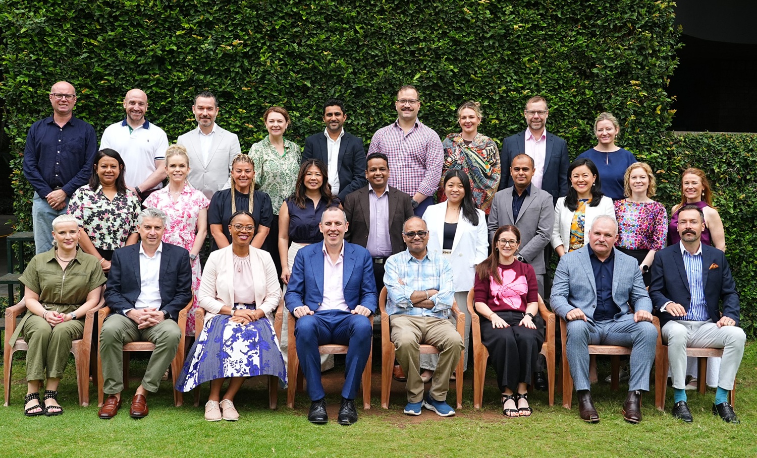 Participants of the Exec Ed Programme, ‘IIMB–University of Sydney Global EMBA Module’, along with faculty programme director Prof. Chetan Subramanian, on 21st September 2025.