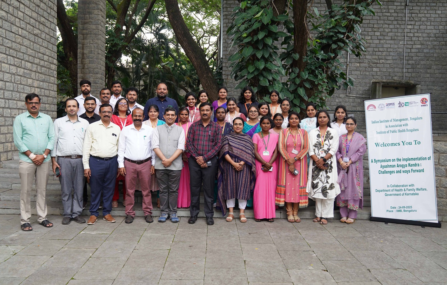 IIM Bangalore, in collaboration with IPH Bengaluru, hosted the 2nd Implementation of Ayushman Arogya Mandirs: Challenges and Ways Forward at IIMB on 24th September 2025. symposiums are planned in partnership with other IIMs to create a long-term learning environment for academic exchange and stakeholder engagement.