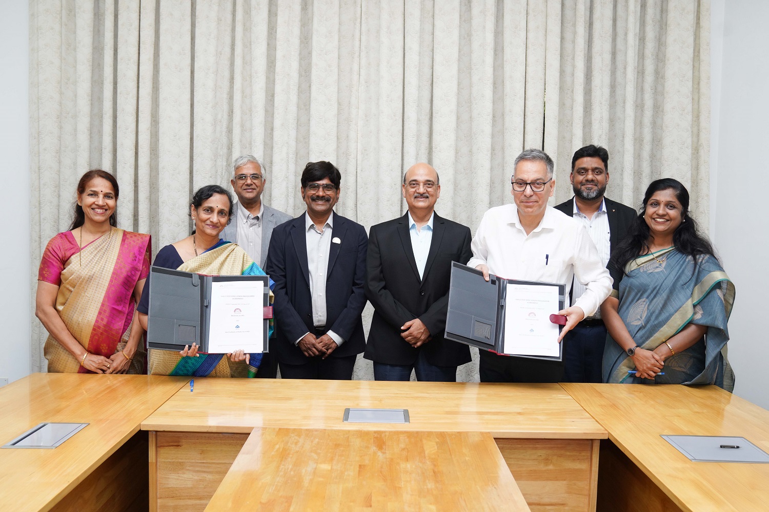 On 03rd September 2025, IIM Bangalore Executive Education Programmes and the Steel Authority of India Limited, signed a two-year MoU to collaborate on executive learning and leadership development.