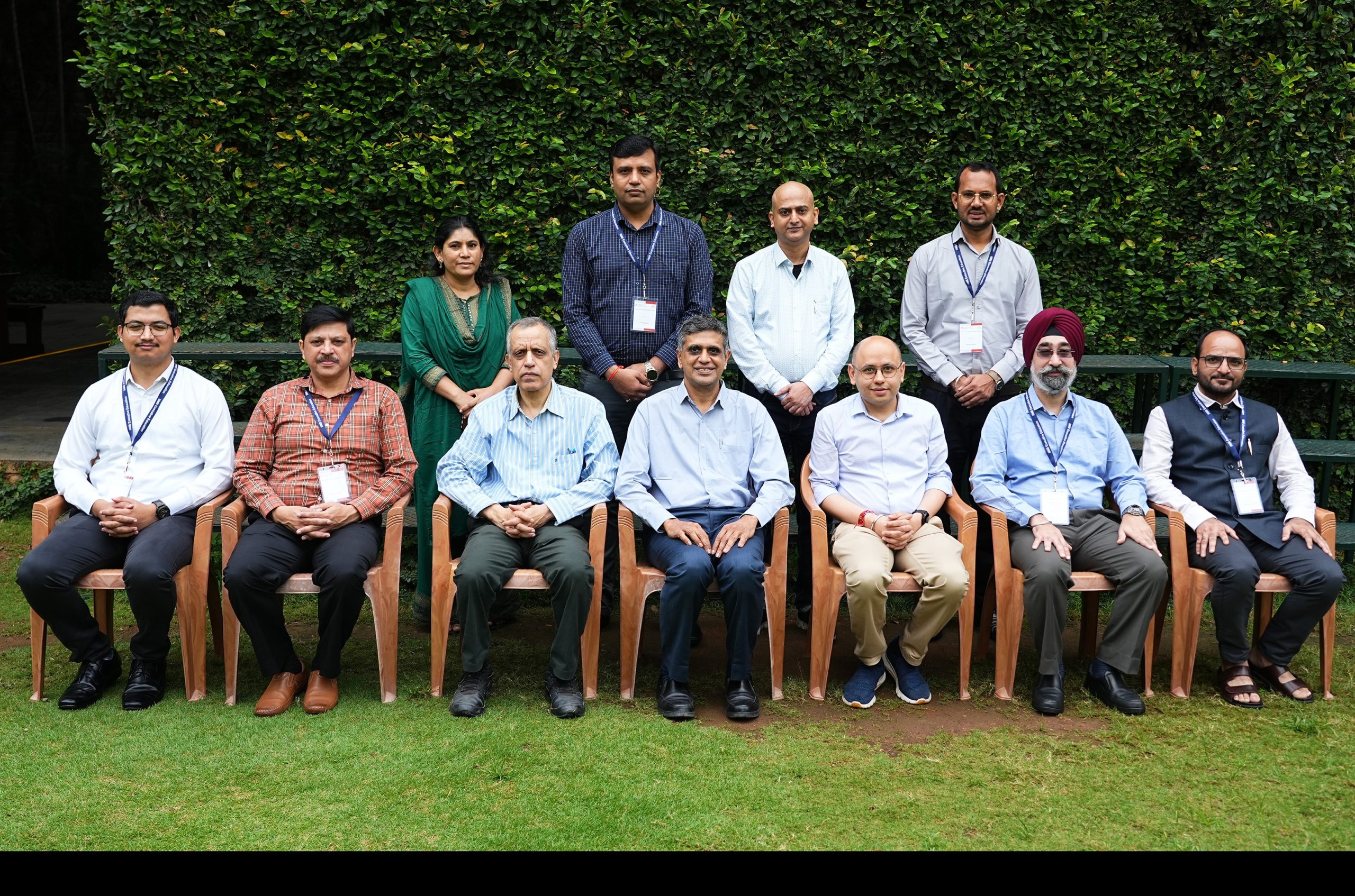 Participants of the Exec Ed Programme, ‘Digital Supply Chains: From Strategy to Execution’, with the faculty programme directors, Prof. Jishnu Hazra, Prof. Harishankar K & Prof. Tarun Jain, on 06th October 2025.