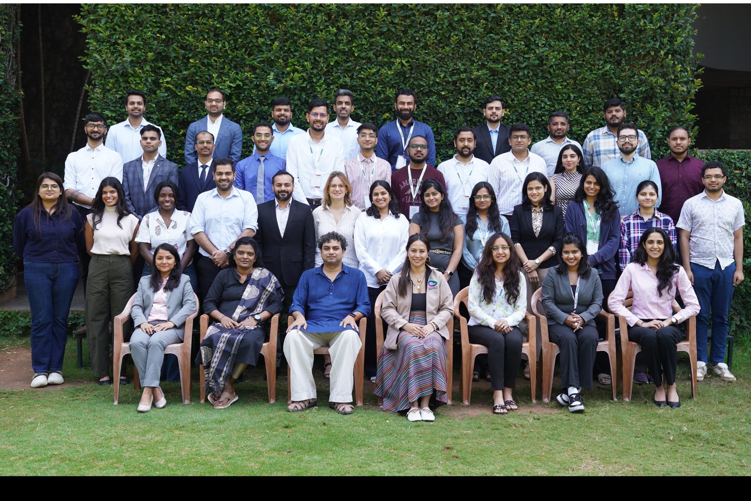 Participants of the exchange programme on Behavioural Economics of the Global Network week, along with the Faculty Programme Director, Prof. Ritwik Banerjee, on 13th October 2025.