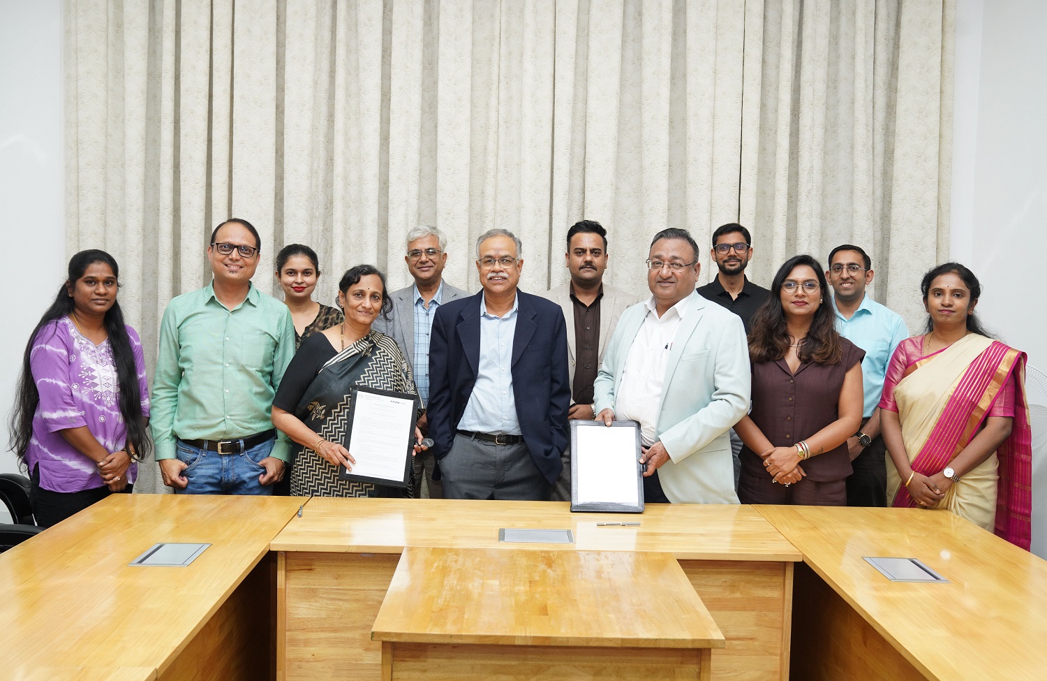 On 09th October 2025 , the Office of Executive Education Programmes and the Centre for Capital Markets and Risk Management a IIMB signed an MoU with FPSB India, to launch an Executive programme in Wealth Management and Personal Financial Planning. Prof. Padmini Srinivasan and Prof. Jayadev M, Chairpersons of the respective centres, signed the MoU with FPSB.