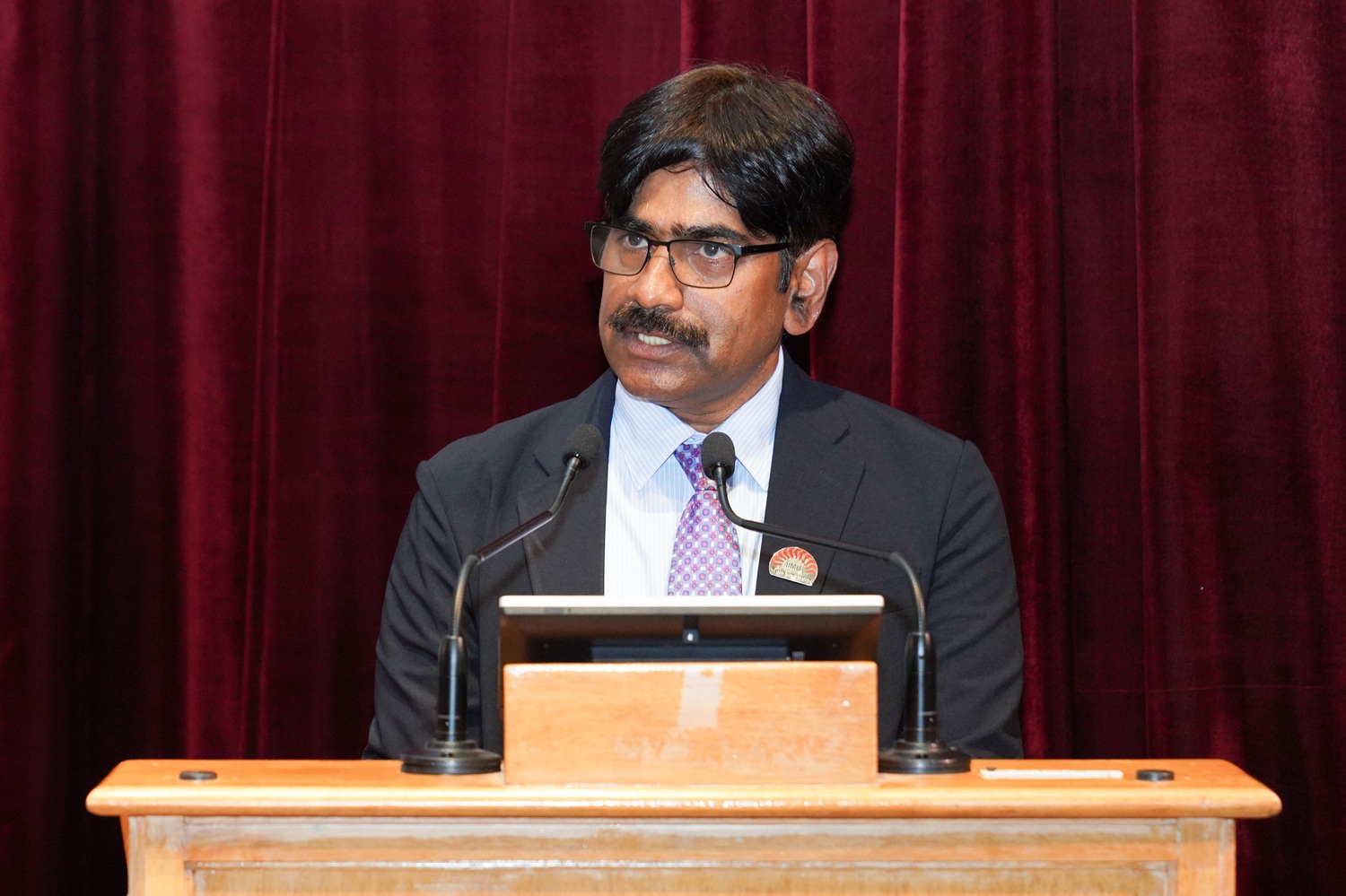 Prof. U Dinesh Kumar, Director In-charge, IIM Bangalore, highlights the Institute’s major accomplishments over the past year, during his address at IIM Bangalore’s 52nd Foundation Day celebrations, on 28th October 2025.