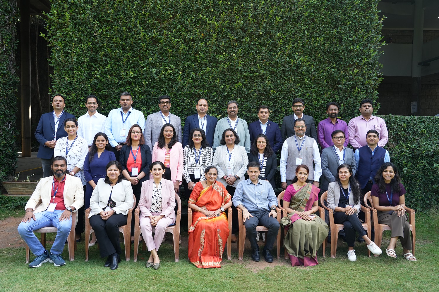 Participants of the ‘Management Development Programme’ for AstraZeneca Pharma India, along with the Programme Director Prof. Padmini Srinivasan, on 17th November 2025.