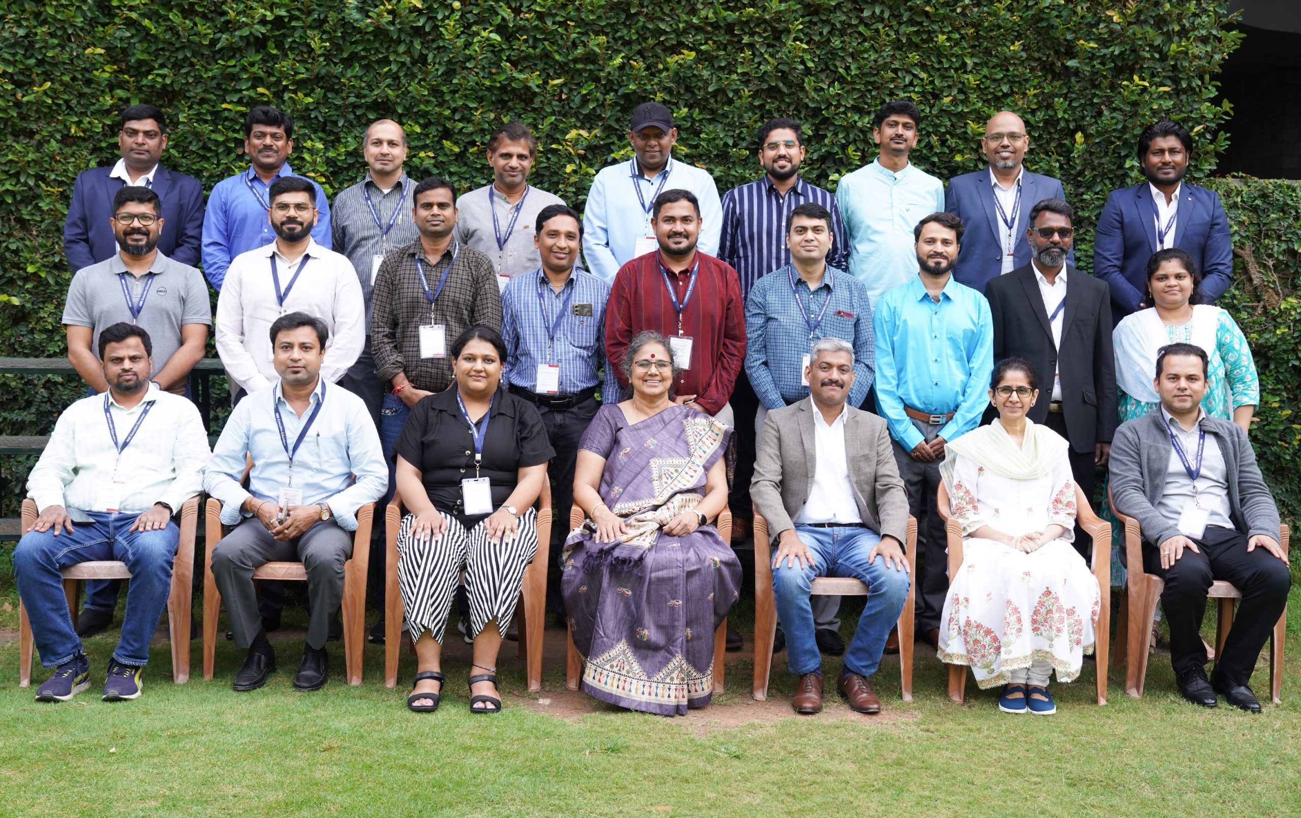 Participants of ‘TechEDGE Programme for Dell Technologies’, along with the Programme Directors, Prof. Vasanthi Srinivasan and Prof. Mukta Kulkarni, on 4th November 2025.